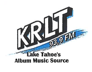 KRLT 93.9 FM Lake Tahoe logo.